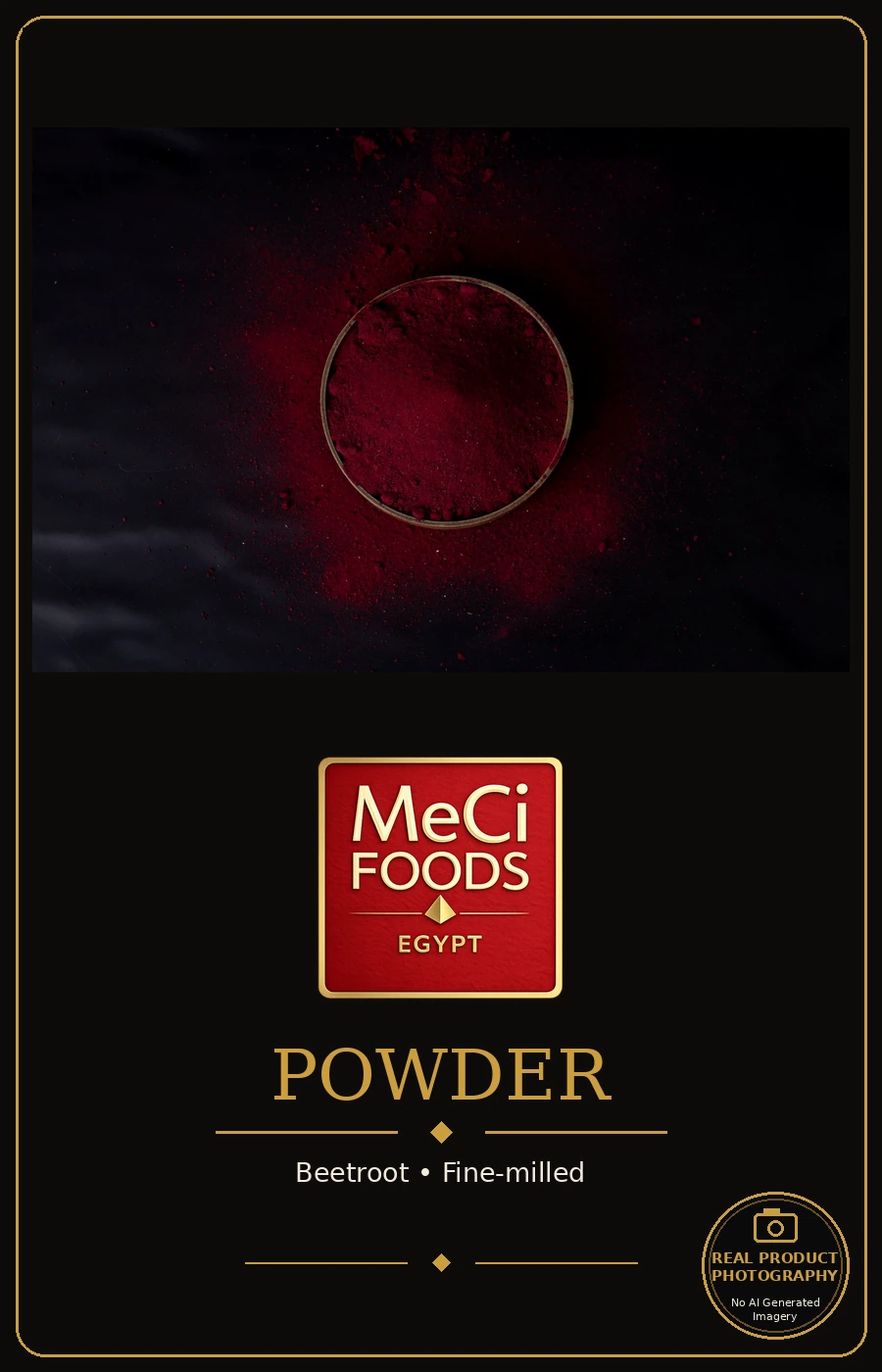 Red beetroot powder in a wooden bowl