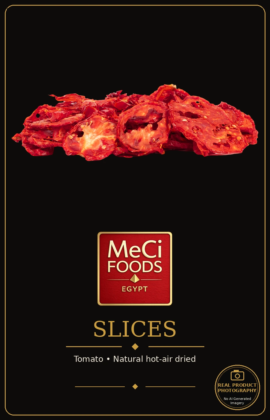 Dried tomato pieces on velvet background